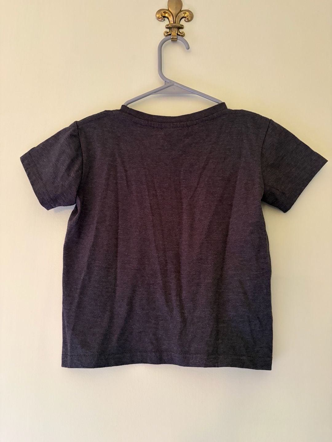 Top To Bottom T-Shirt Size S Charcoal Gray Cotton Crewneck 4