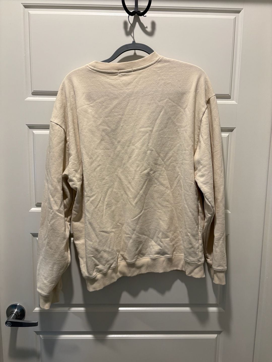 Fashion Nova All Out Of Fucks Graphic Sweatshirt Beige 4