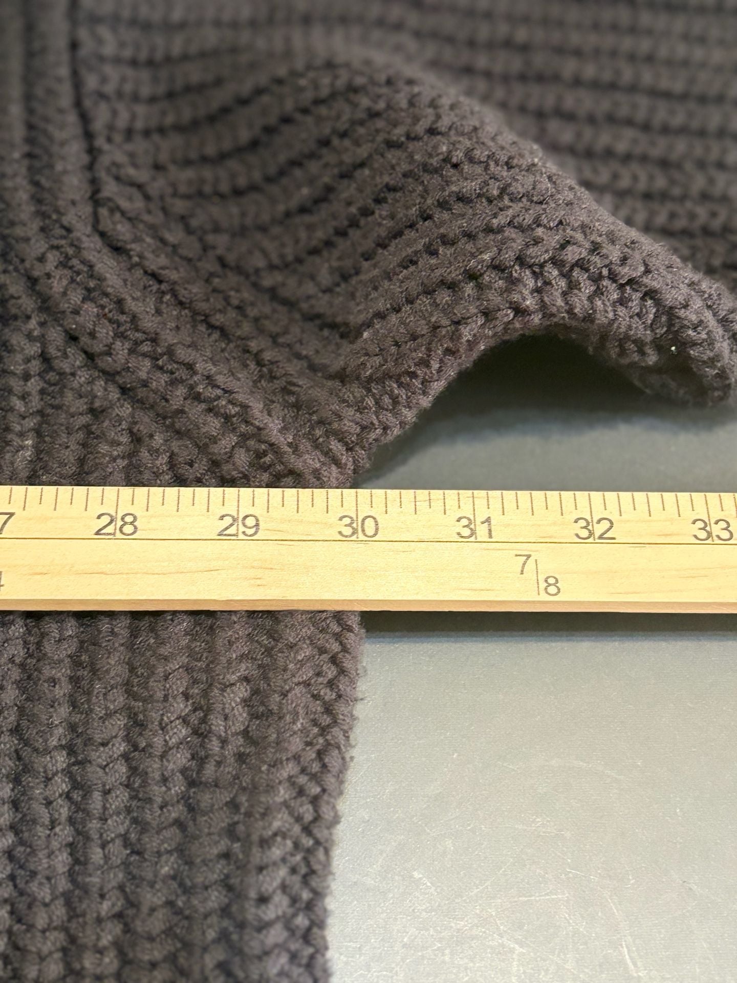 Free People Turtleneck Sweater Size M Black Ribbed Oversized 6