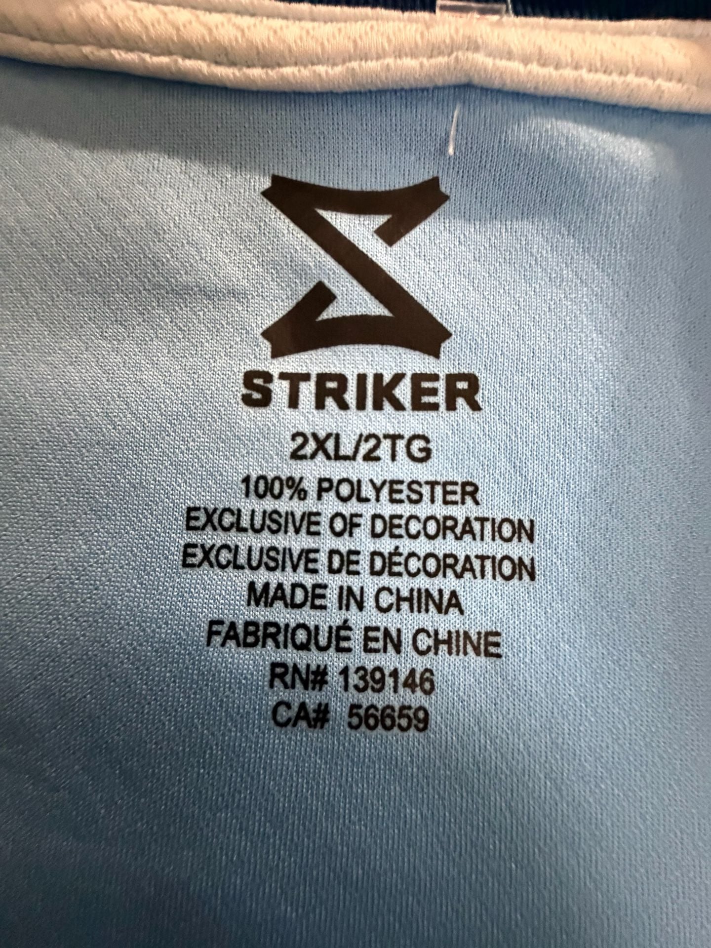 FLUTECH Uruguay Soccer Jersey Light Blue 5
