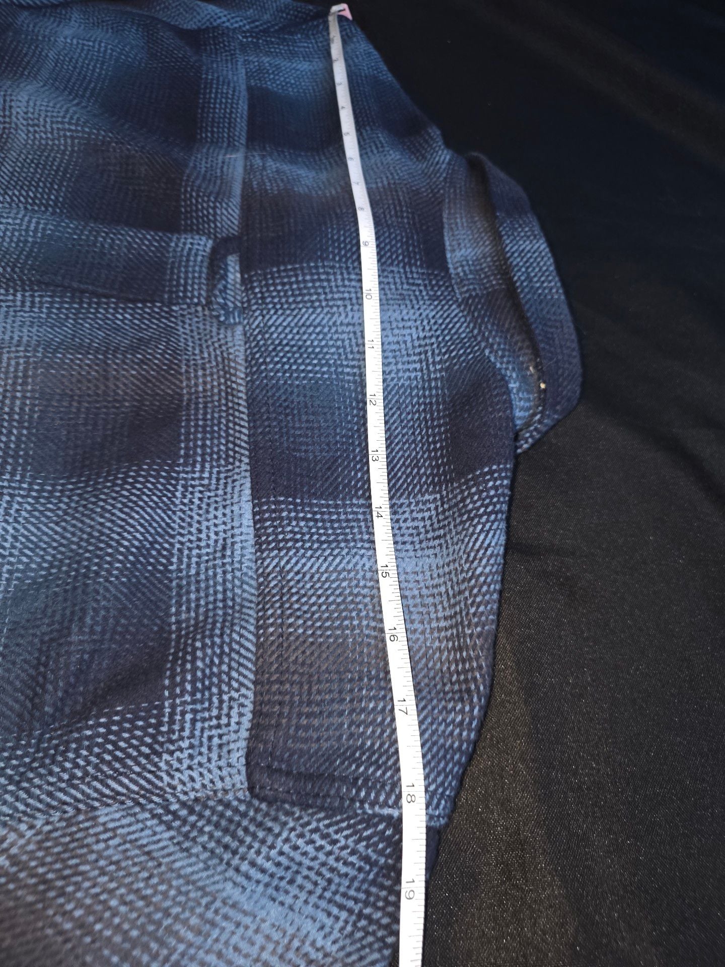 Orvis Plaid Long Sleeve Flannel Shirt Size S Blue 5