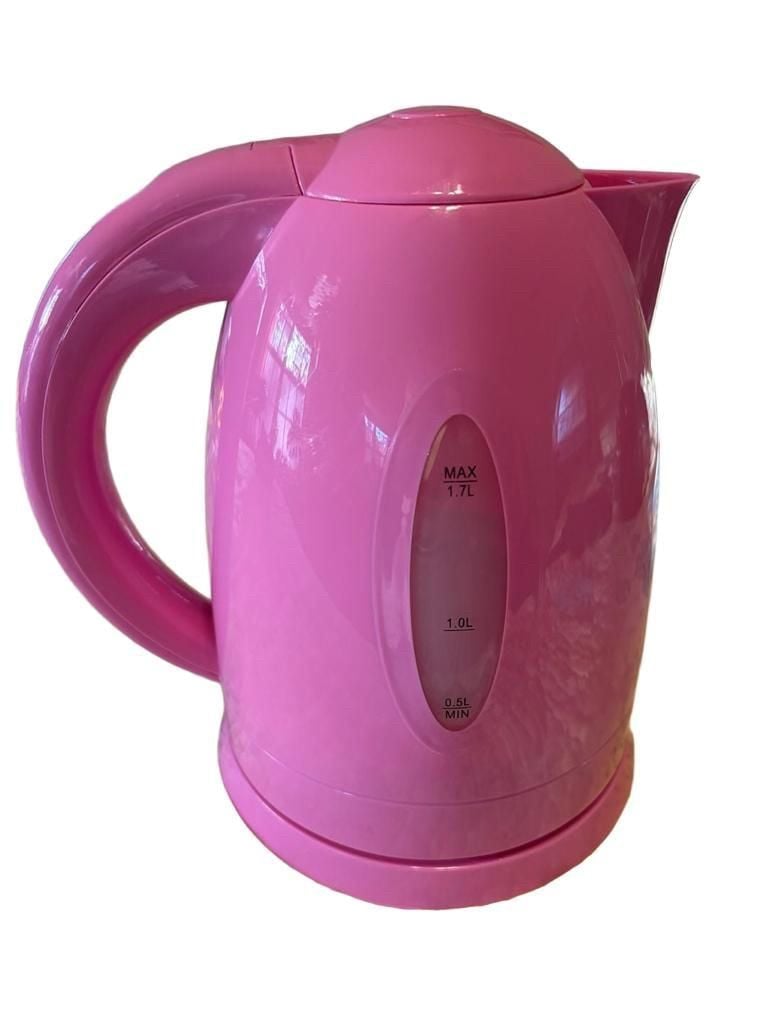 EUC Ovente Electric Kettle 1.7L Pink Cordless Hot Water Boiler Tea Maker 3