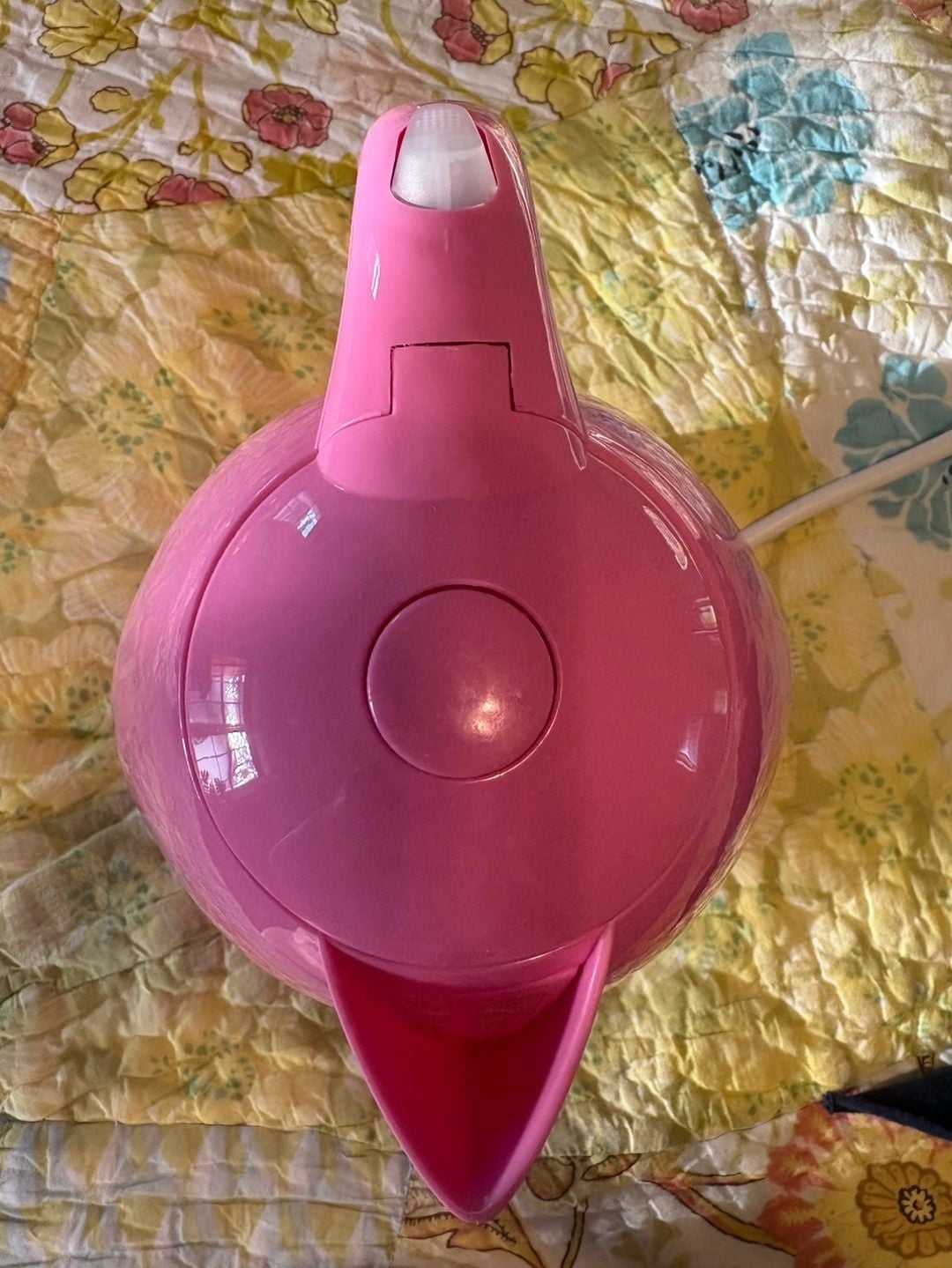 EUC Ovente Electric Kettle 1.7L Pink Cordless Hot Water Boiler Tea Maker 6