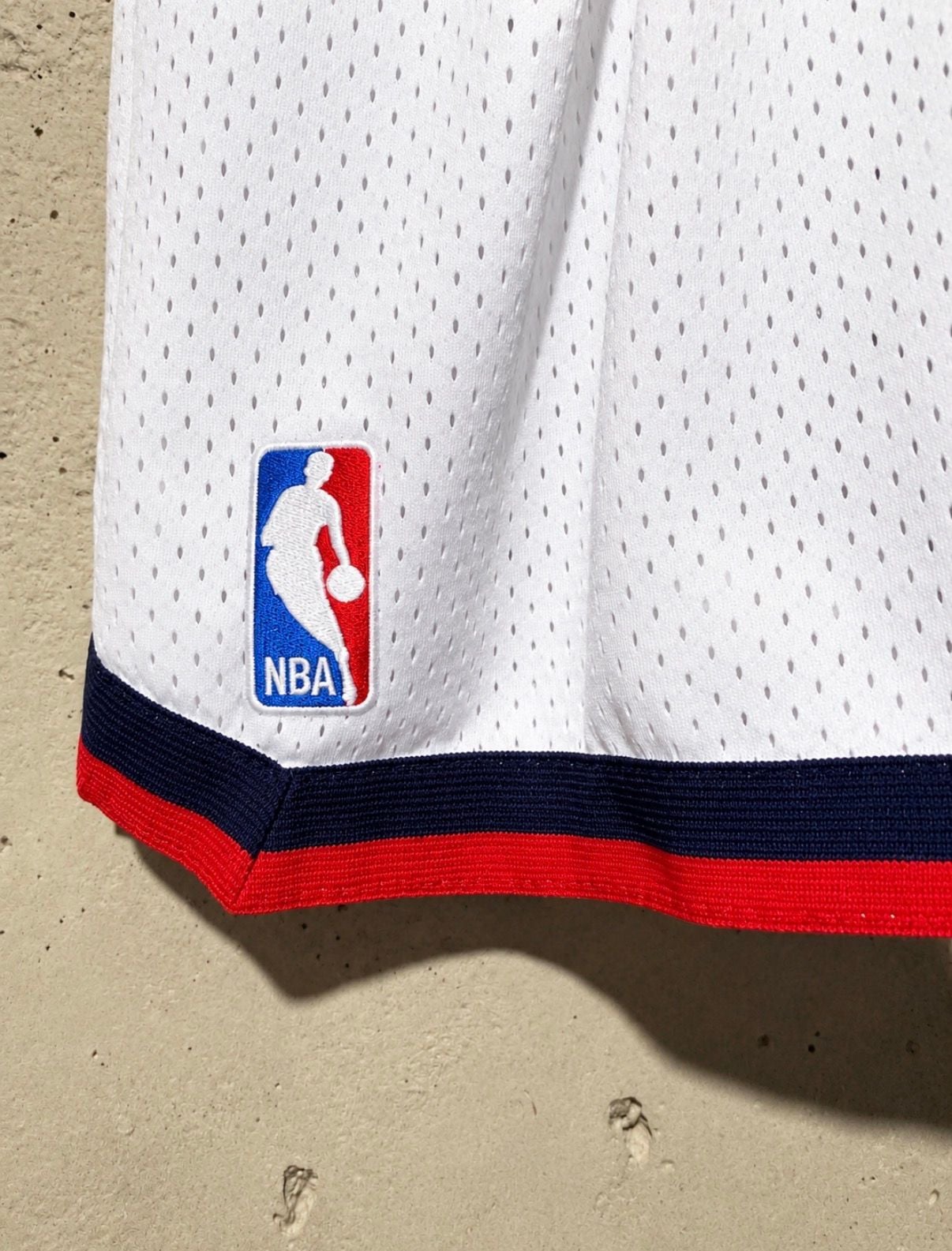 Just Don Washington Bullets Basketball Shorts Size XL White 3