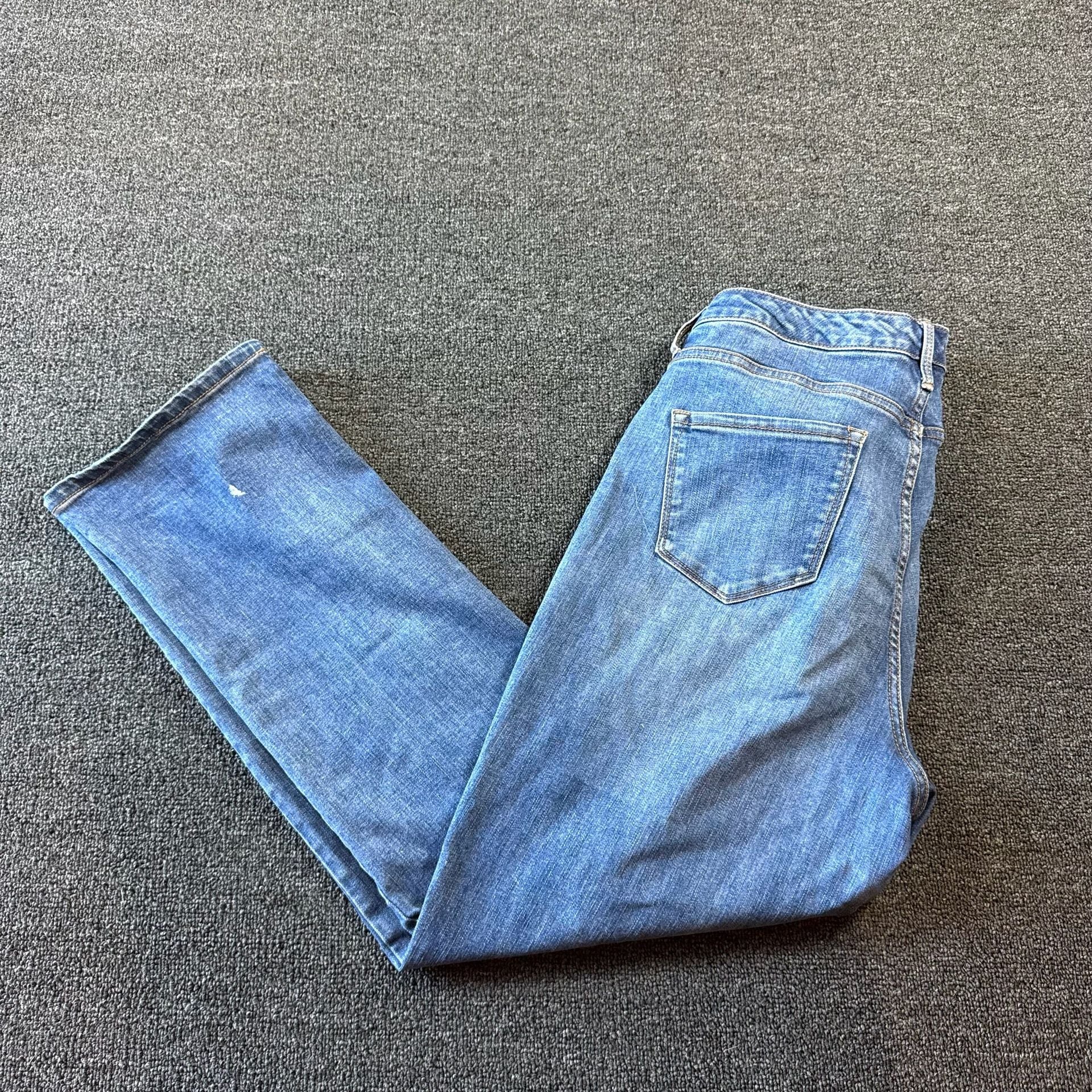 Nine West High Rise Curvy Jeans Size 12 Regular Blue Denim 2