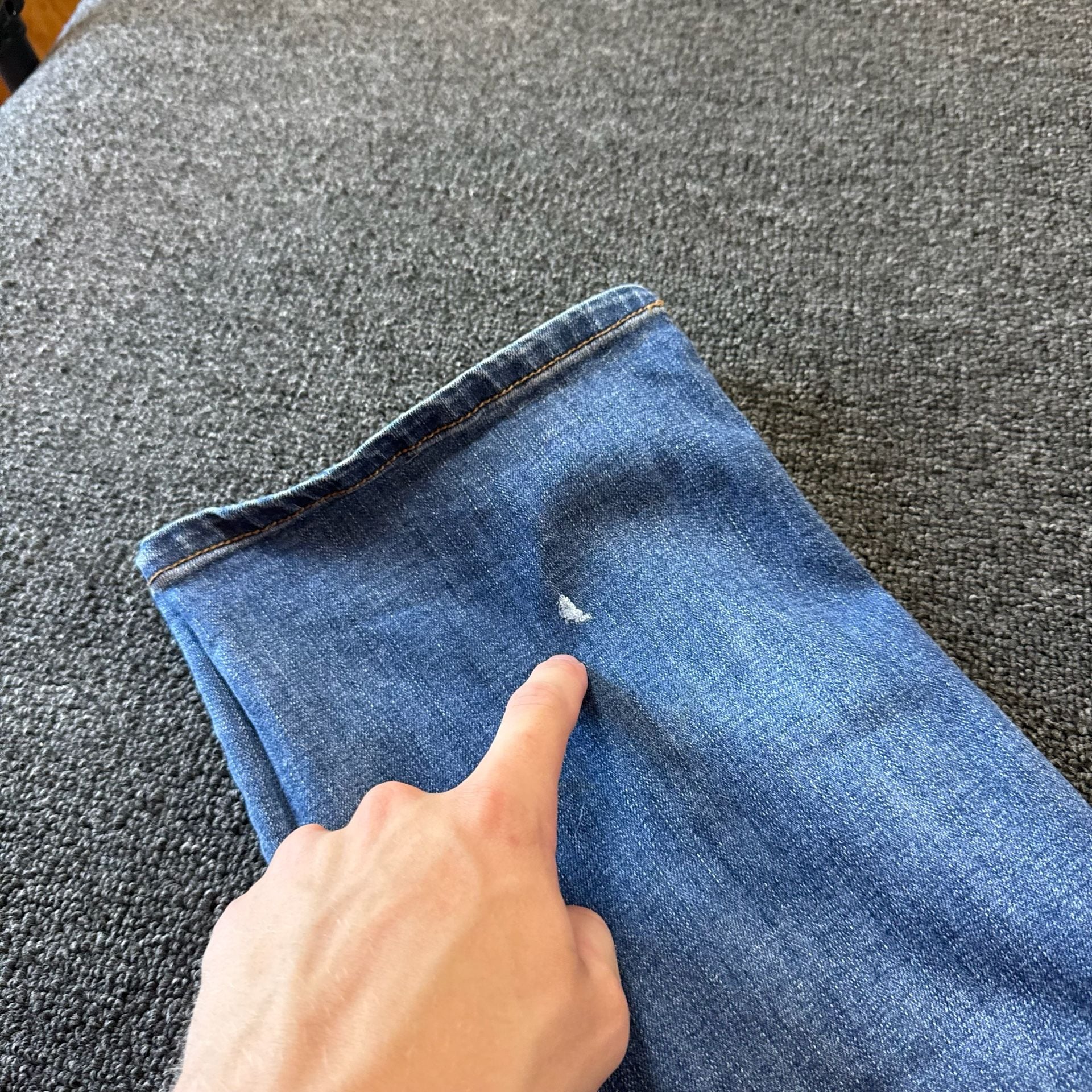 Nine West High Rise Curvy Jeans Size 12 Regular Blue Denim 3