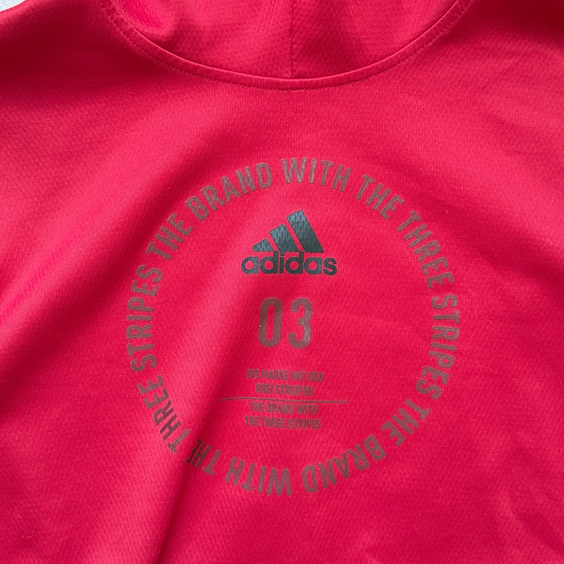 Adidas Red Graphic Hoodie 3