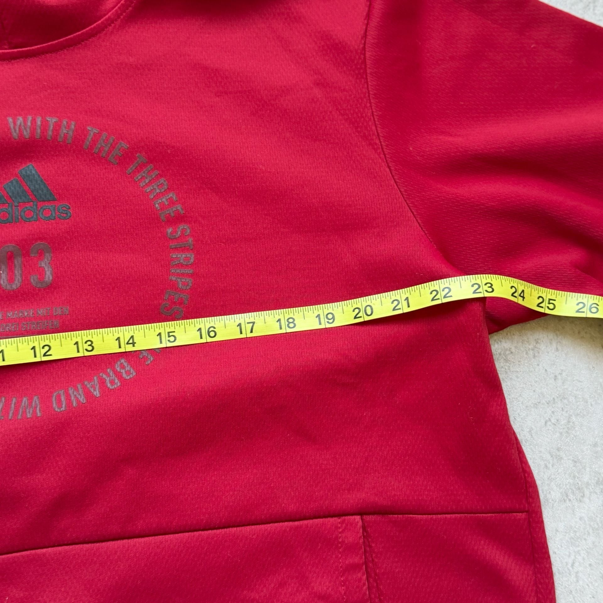 Adidas Red Graphic Hoodie 5