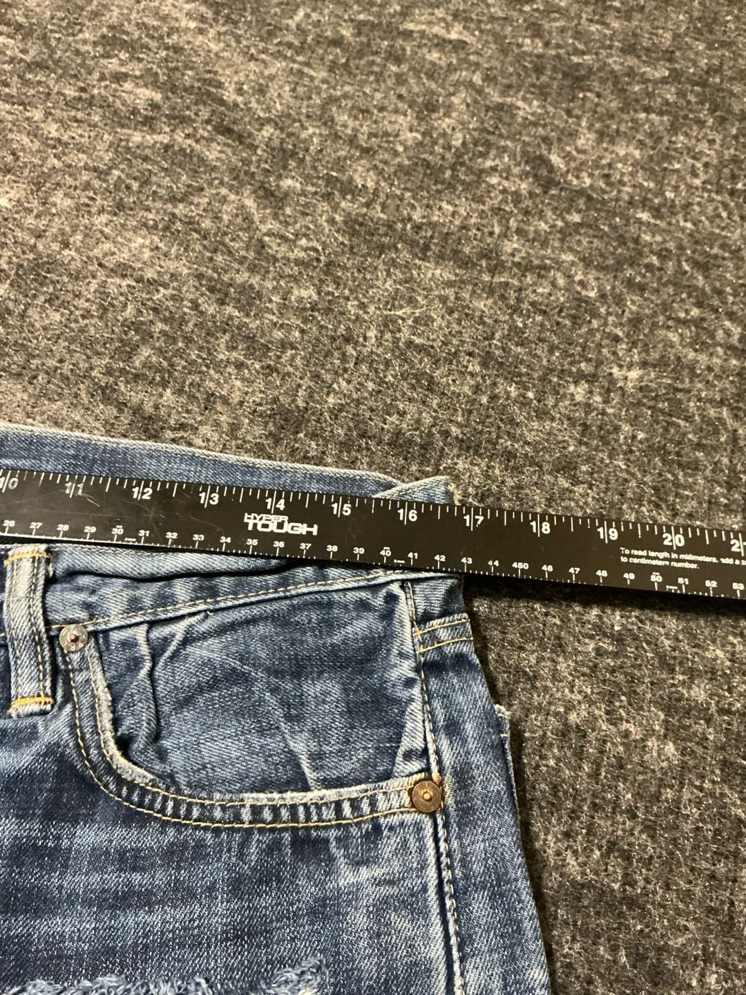 Polo Ralph Lauren Distressed Slim Fit Jeans Mens Size 33x30 Blue Cotton 7