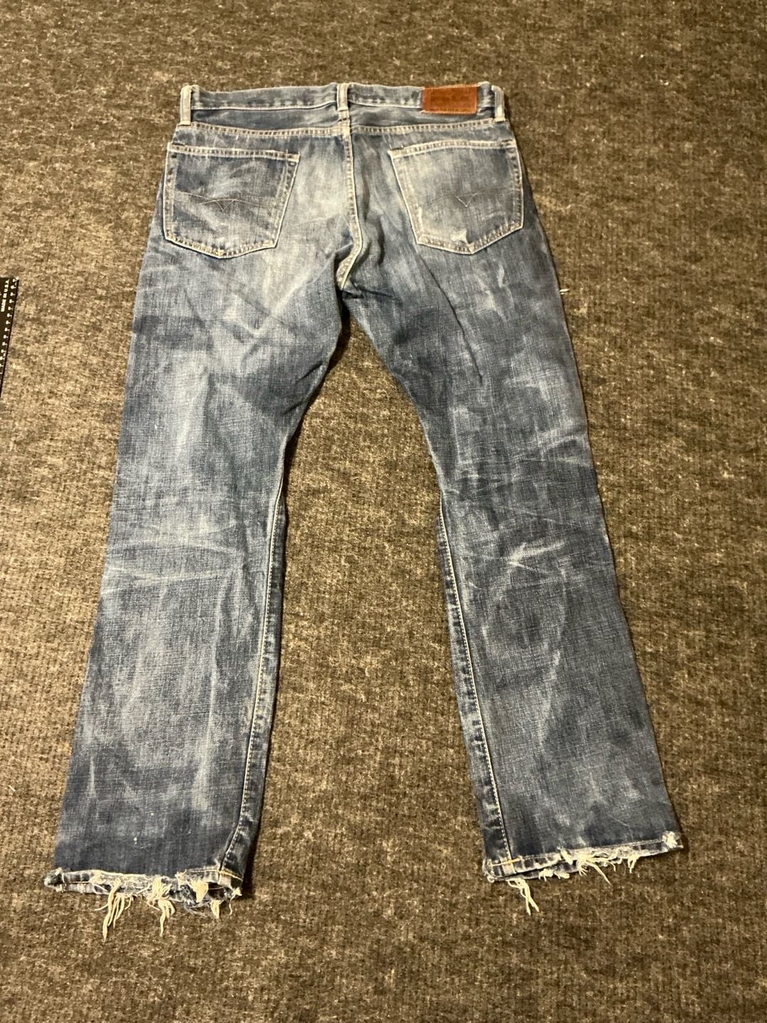 Polo Ralph Lauren Distressed Slim Fit Jeans Mens Size 33x30 Blue Cotton 13