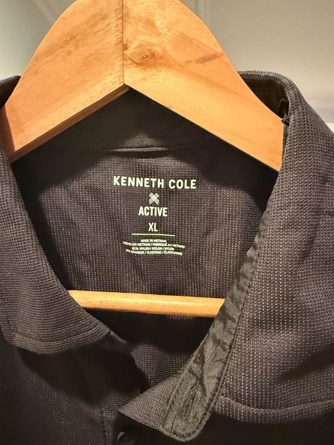 Kenneth Cole Active Tech SS Shirt Size XL Black 3