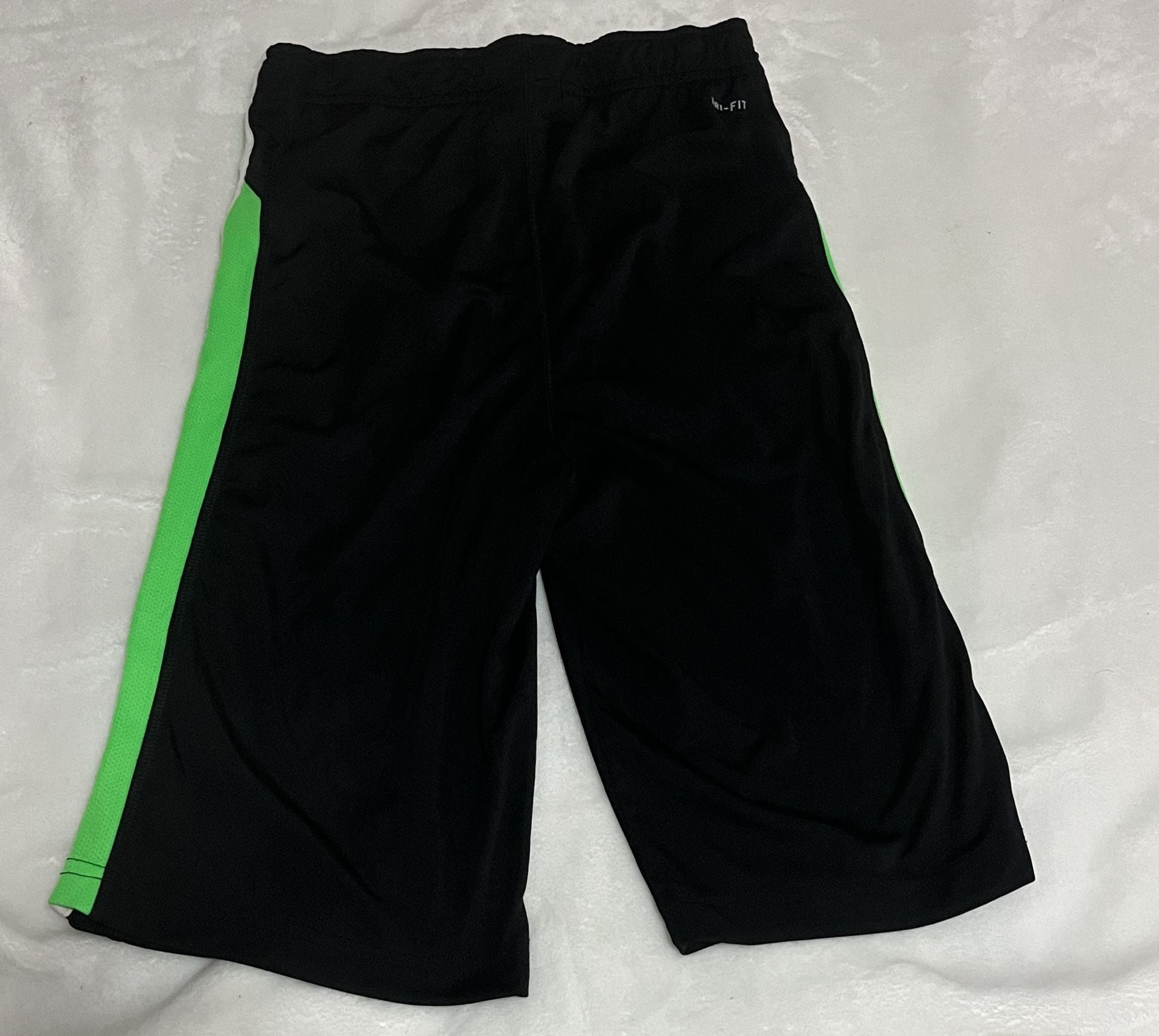 Nike Dri-Fit Athletic Shorts Size L Black Green 3