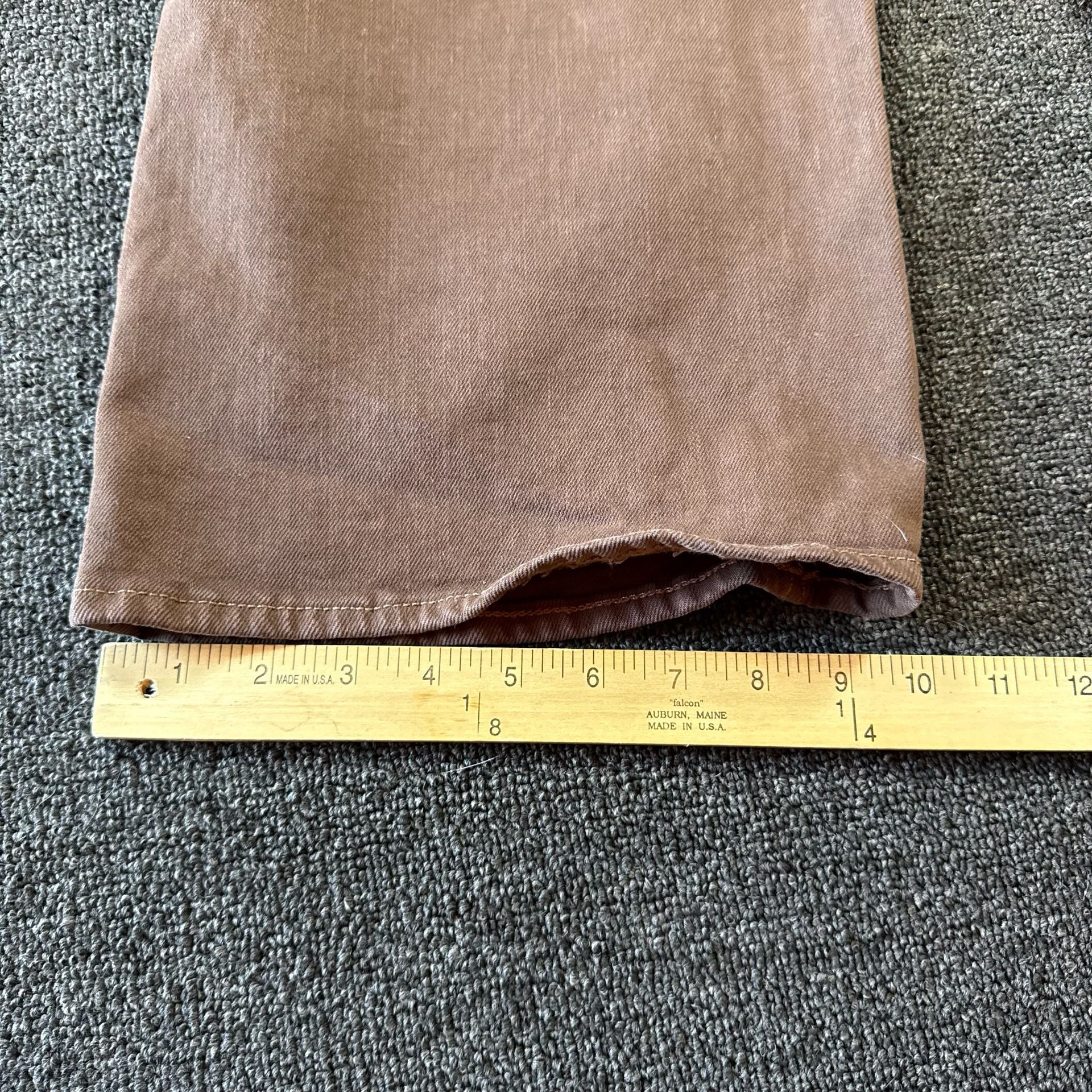 Old Navy Extra High-Rise Sky-Hi Wide Leg Pants Size 14 Petite Brown 7