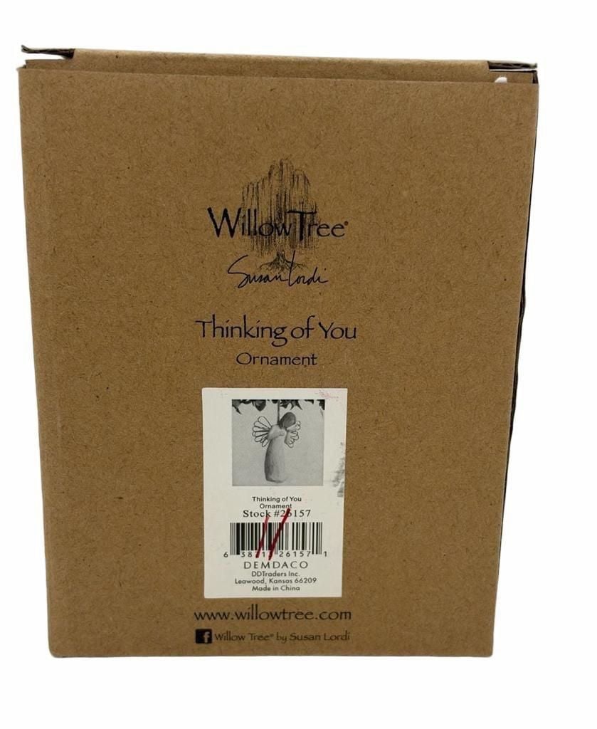 Willow Tree Thinking of You Ornament Susan Lordi Demdaco Boxed 4