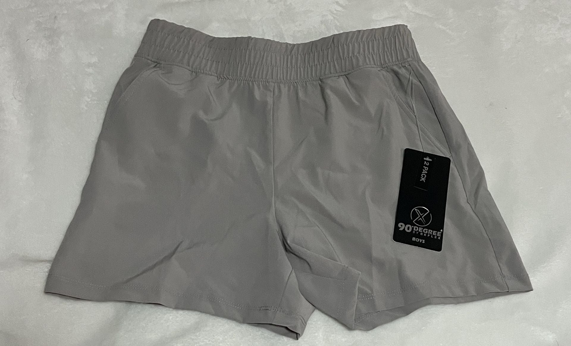 90 Degree By Reflex Woven Full Speed Running Short M/10 Gray 2