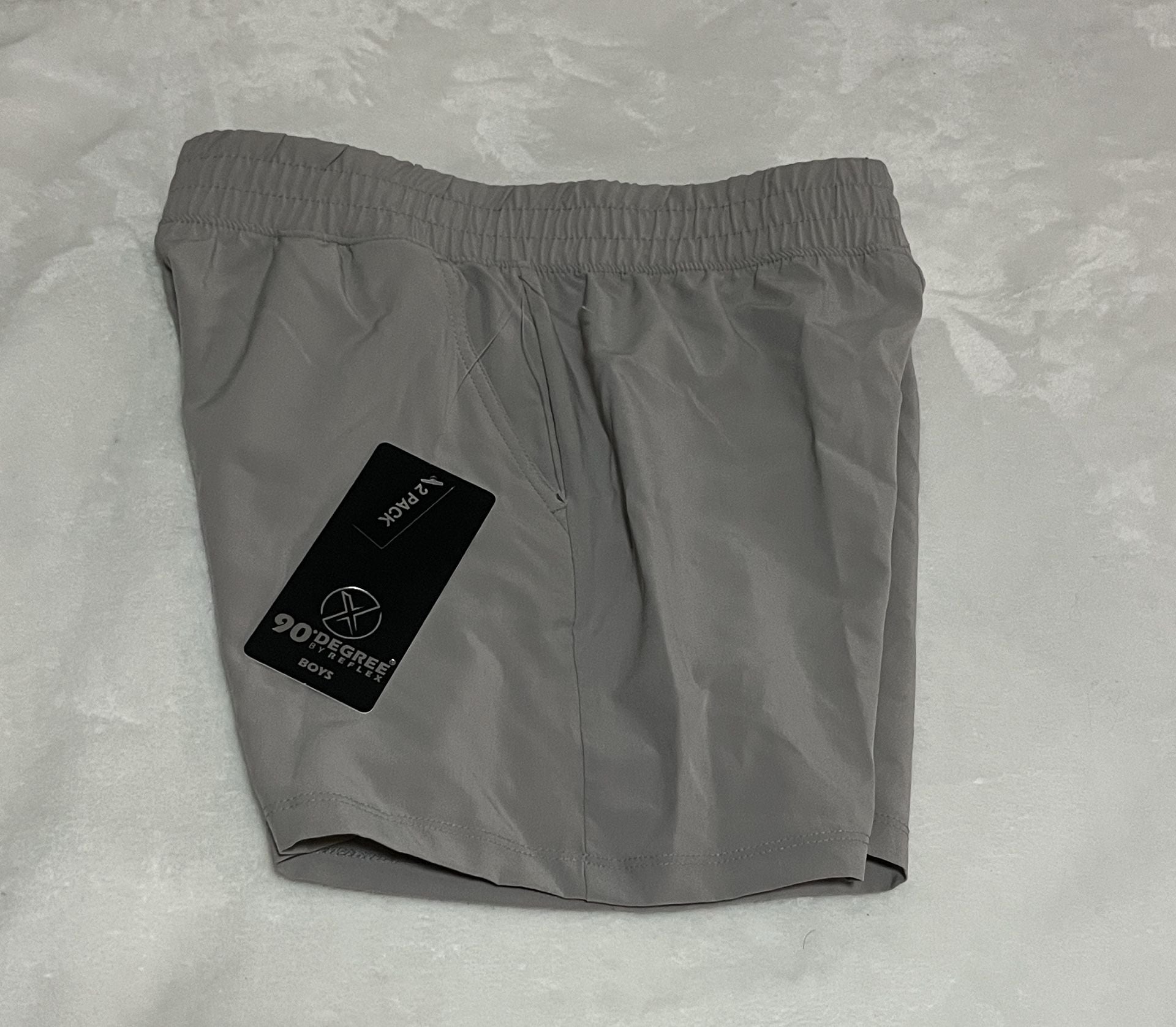 90 Degree By Reflex Woven Full Speed Running Short M/10 Gray 4