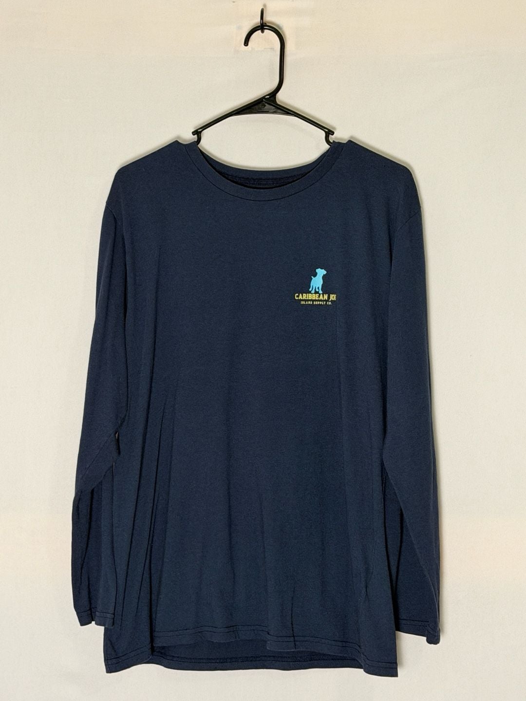 Caribbean Joe Long Sleeve Graphic T-Shirt Medium 4
