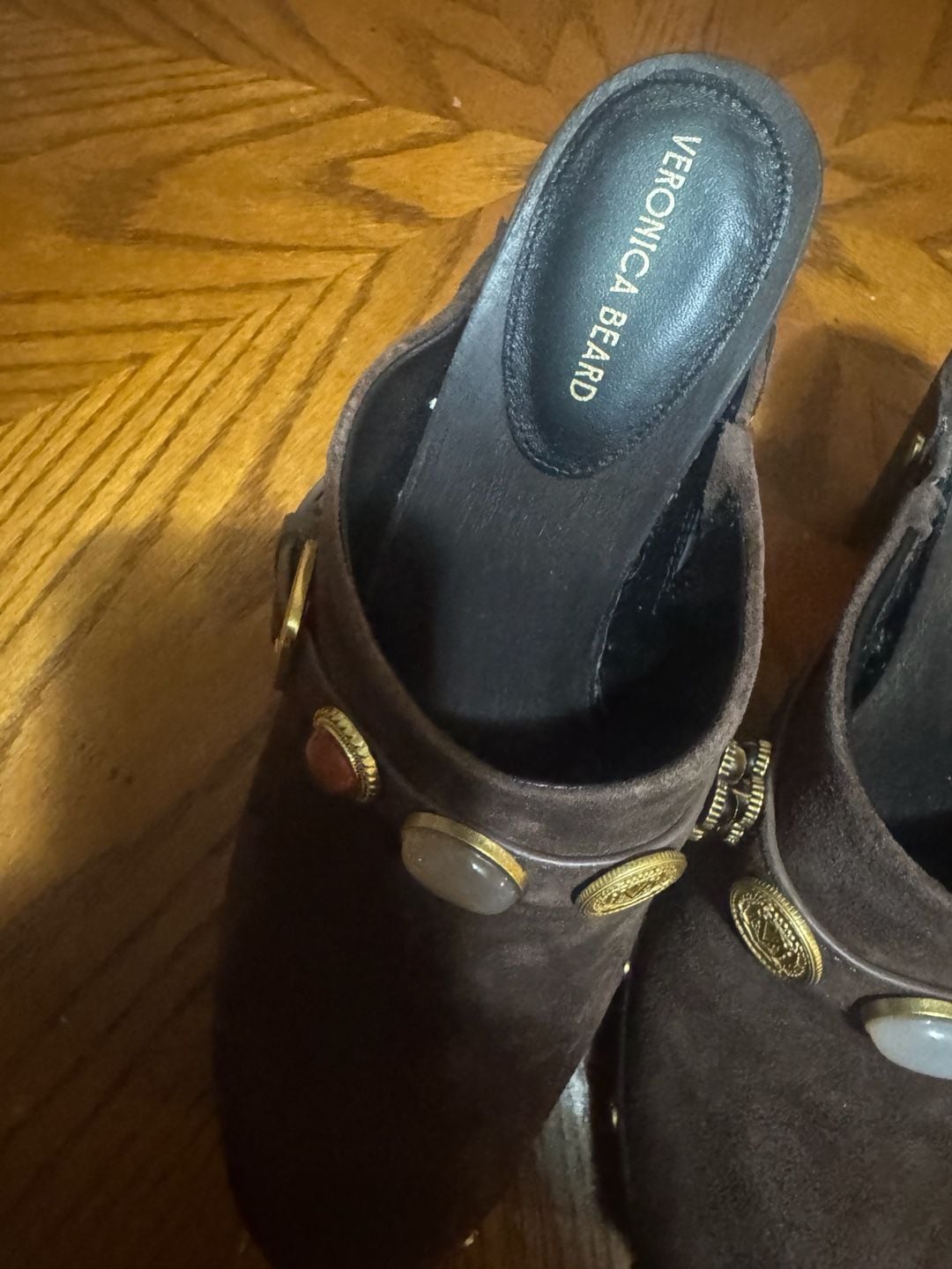Veronica Beard Giana Charms Platform Clog (Women) Worn one time in the house briefly. Paid around $350. Will except best offer. 12