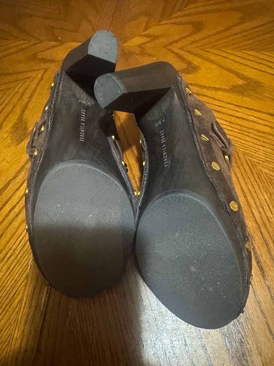 Veronica Beard Giana Charms Platform Clog (Women) Worn one time in the house briefly. Paid around $350. Will except best offer. 15