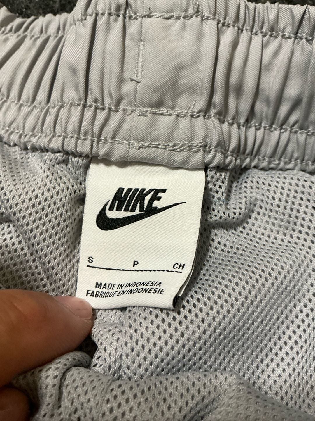 Nike Nylon Shorts Womens Size Small Gray 100% Polyester 4