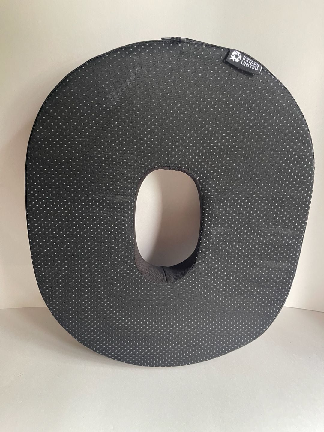 5 Stars United Donut Pillow Ring Cushion Black Memory Foam Orthopedic 2
