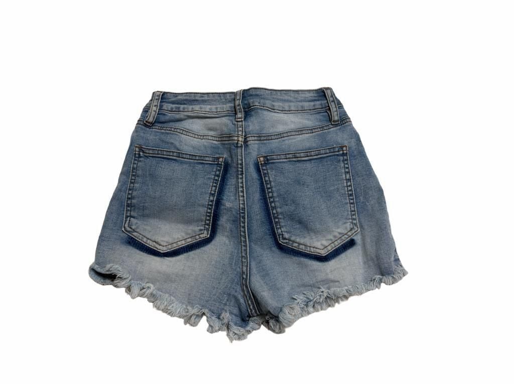 Fashion Nova Distressed Denim Shorts 5