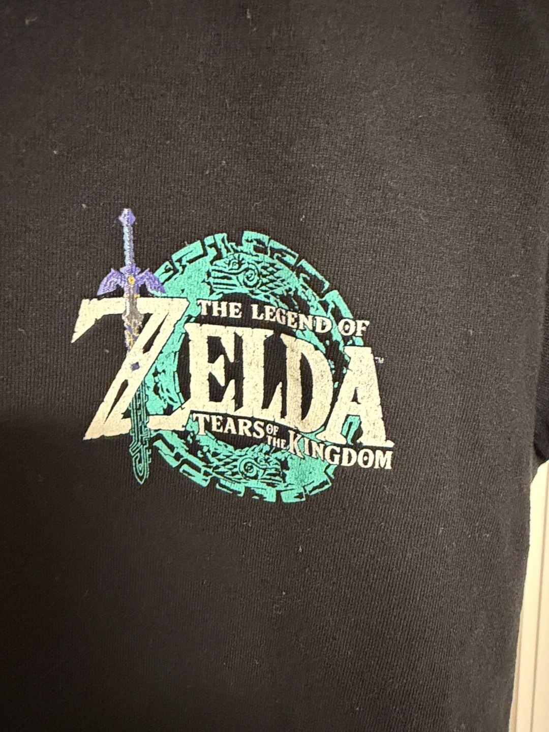 Nintendo The Legend Of Zelda Tears Of The Kingdom T-Shirt Size S/164 3