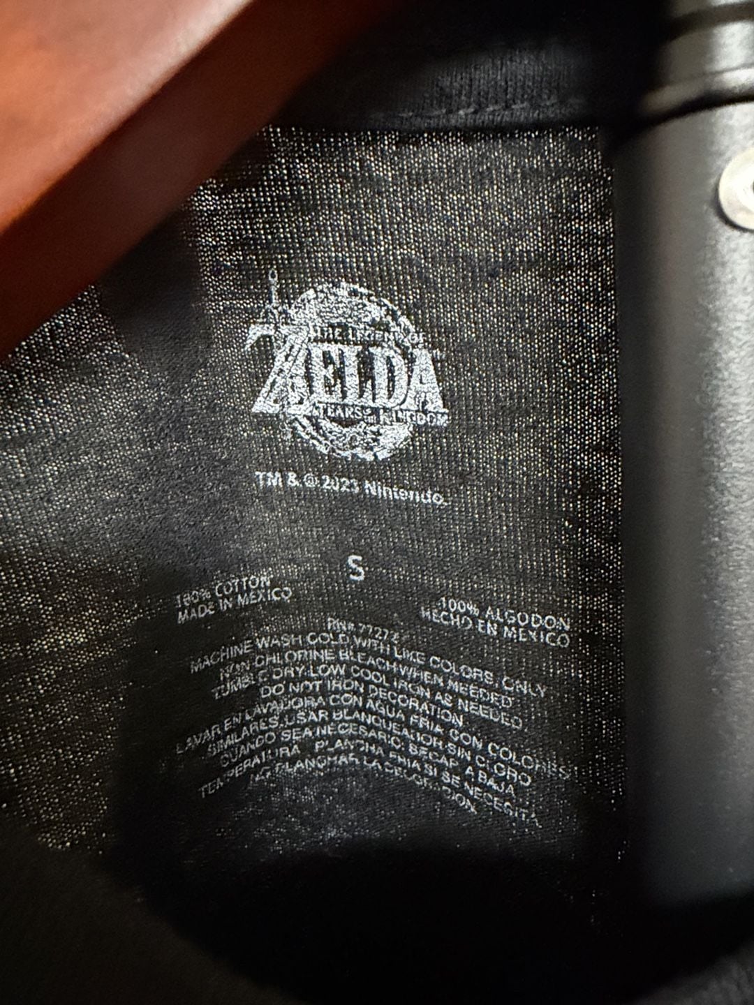 Nintendo The Legend Of Zelda Tears Of The Kingdom T-Shirt Size S/164 4