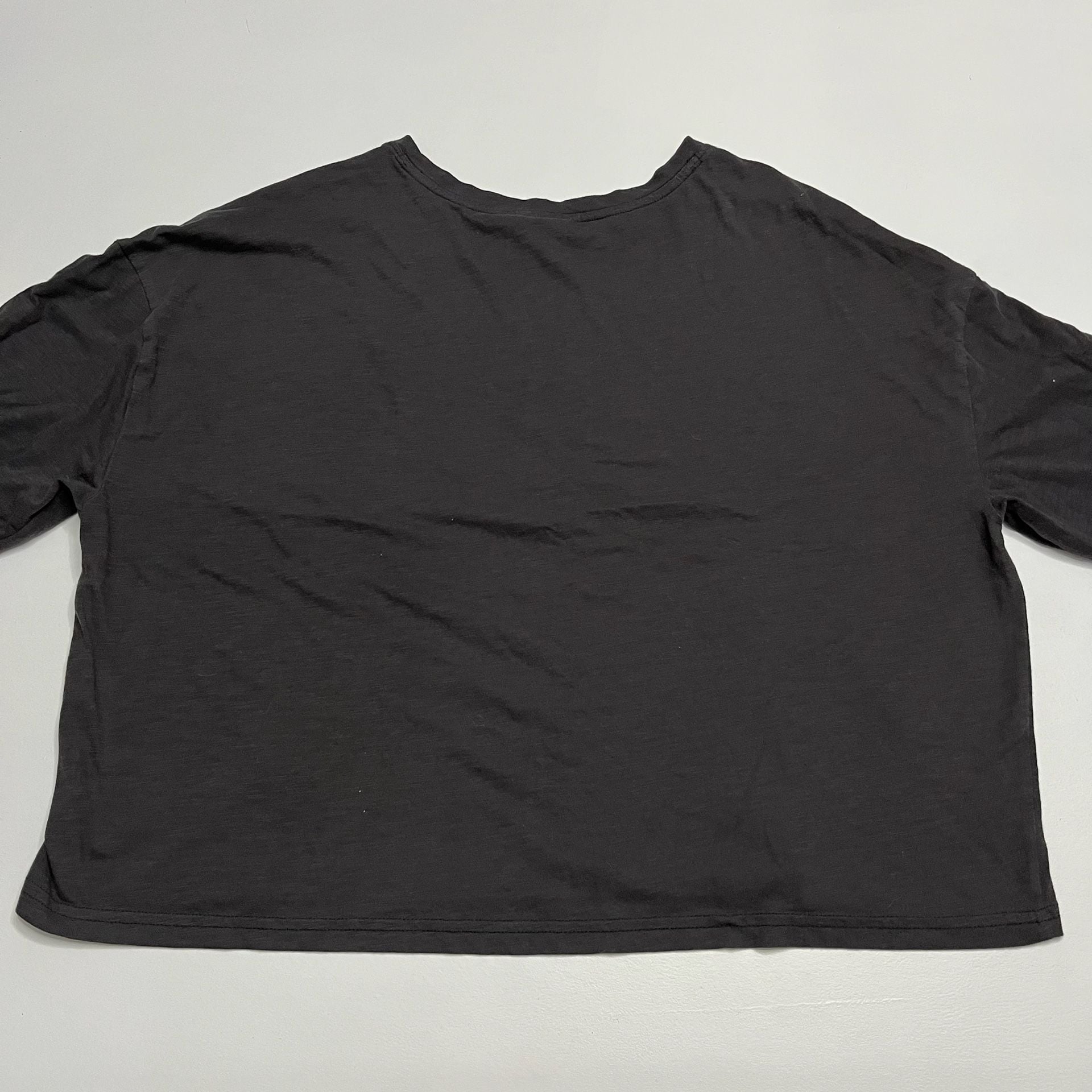 Patagonia Women's Charcoal Gray Oversized Long Sleeve Crewneck Size S 6