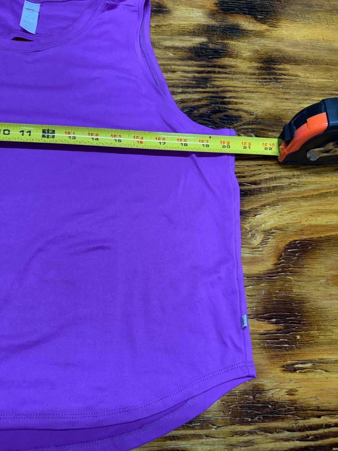 Athleta Tank Top Size L Purple Athletic Workout Top 3