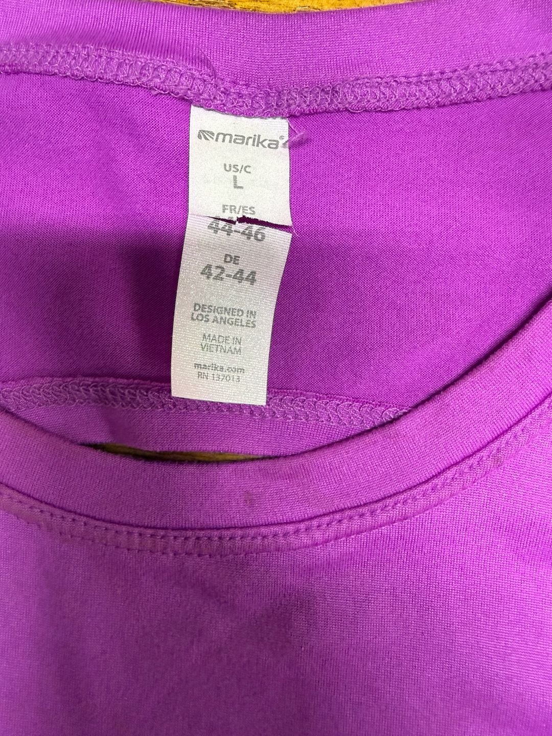 Athleta Tank Top Size L Purple Athletic Workout Top 4