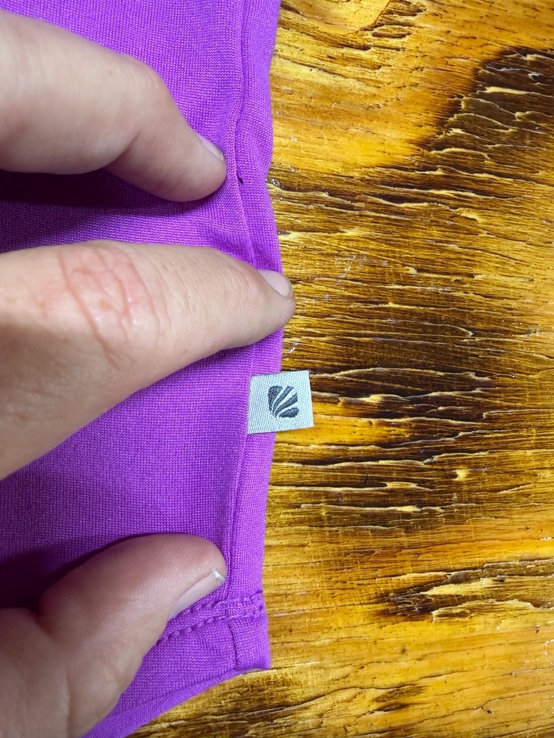 Athleta Tank Top Size L Purple Athletic Workout Top 5