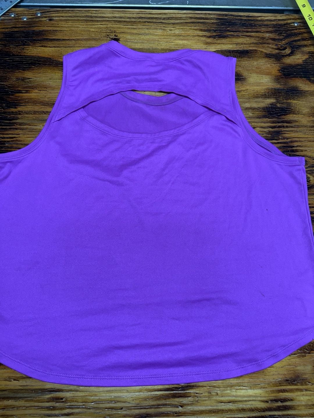 Athleta Tank Top Size L Purple Athletic Workout Top 6