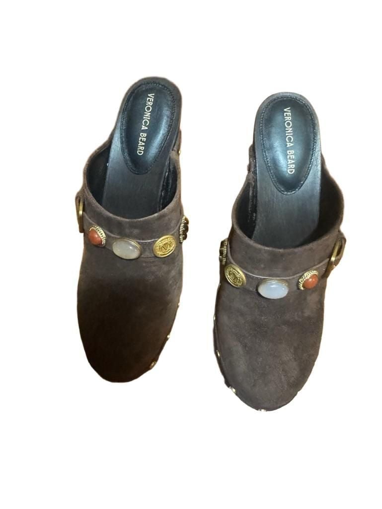Veronica Beard Giana Charms Platform Clog (Women) Worn one time in the house briefly. Paid around $350. Will except best offer. 5
