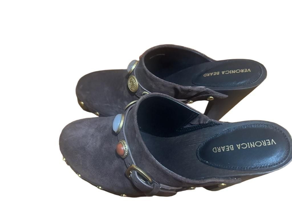 Veronica Beard Giana Charms Platform Clog (Women) Worn one time in the house briefly. Paid around $350. Will except best offer. 6