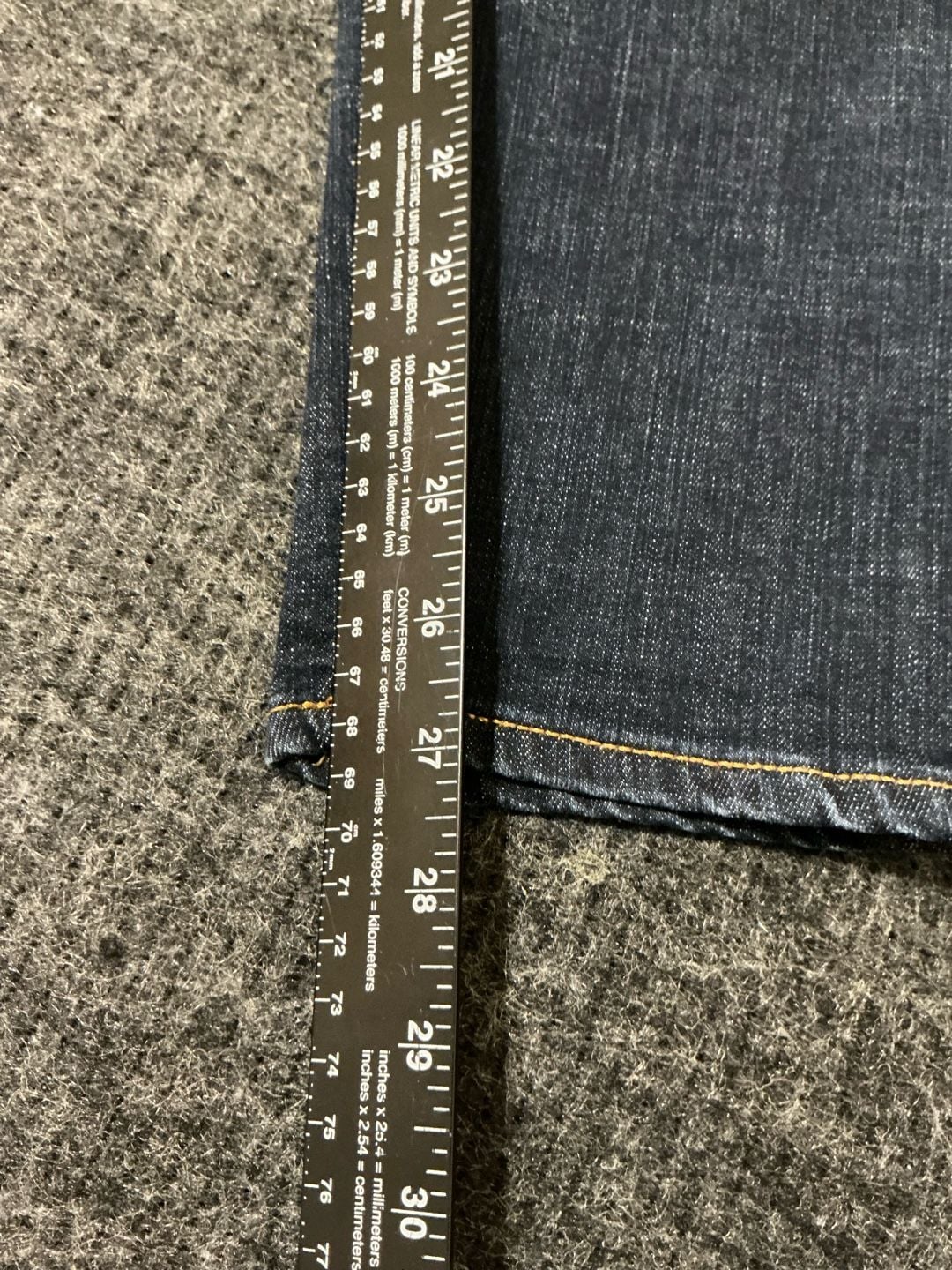 Gap 1969 True Skinny Jeans Womens Size 32R 14 Regular Dark Wash Denim 8