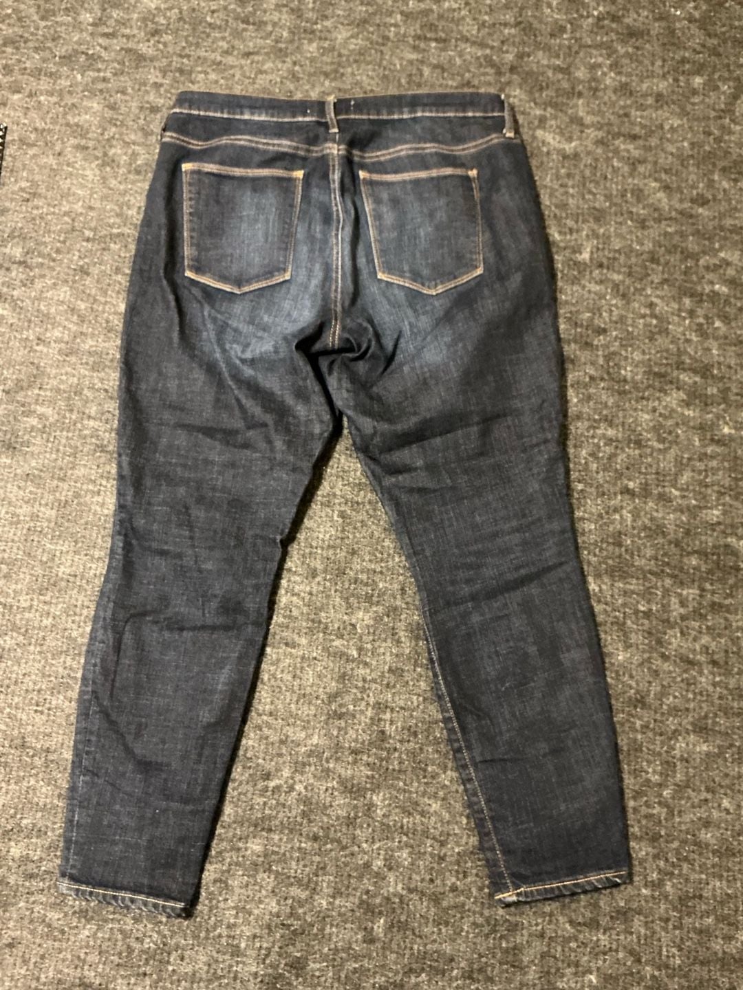 Gap 1969 True Skinny Jeans Womens Size 32R 14 Regular Dark Wash Denim 11