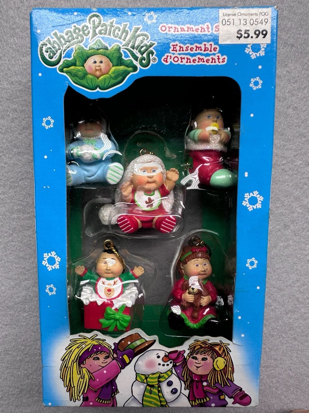 Cabbage Patch Kids Ornament Set American Greetings 2005 New In Box 1