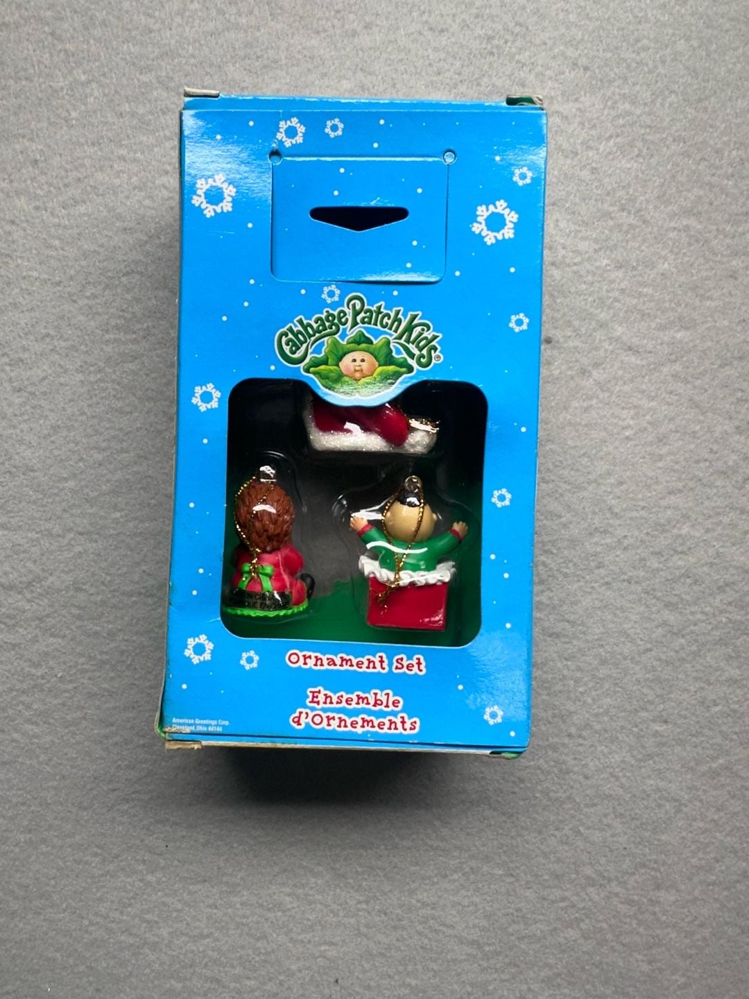 Cabbage Patch Kids Ornament Set American Greetings 2005 New In Box 2