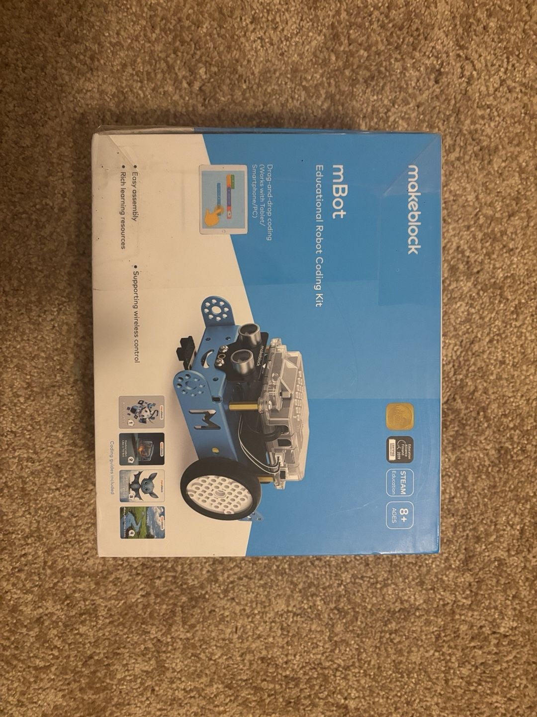 Makeblock mBot Educational Robot Coding Kit V1.2 Bluetooth Blue 1