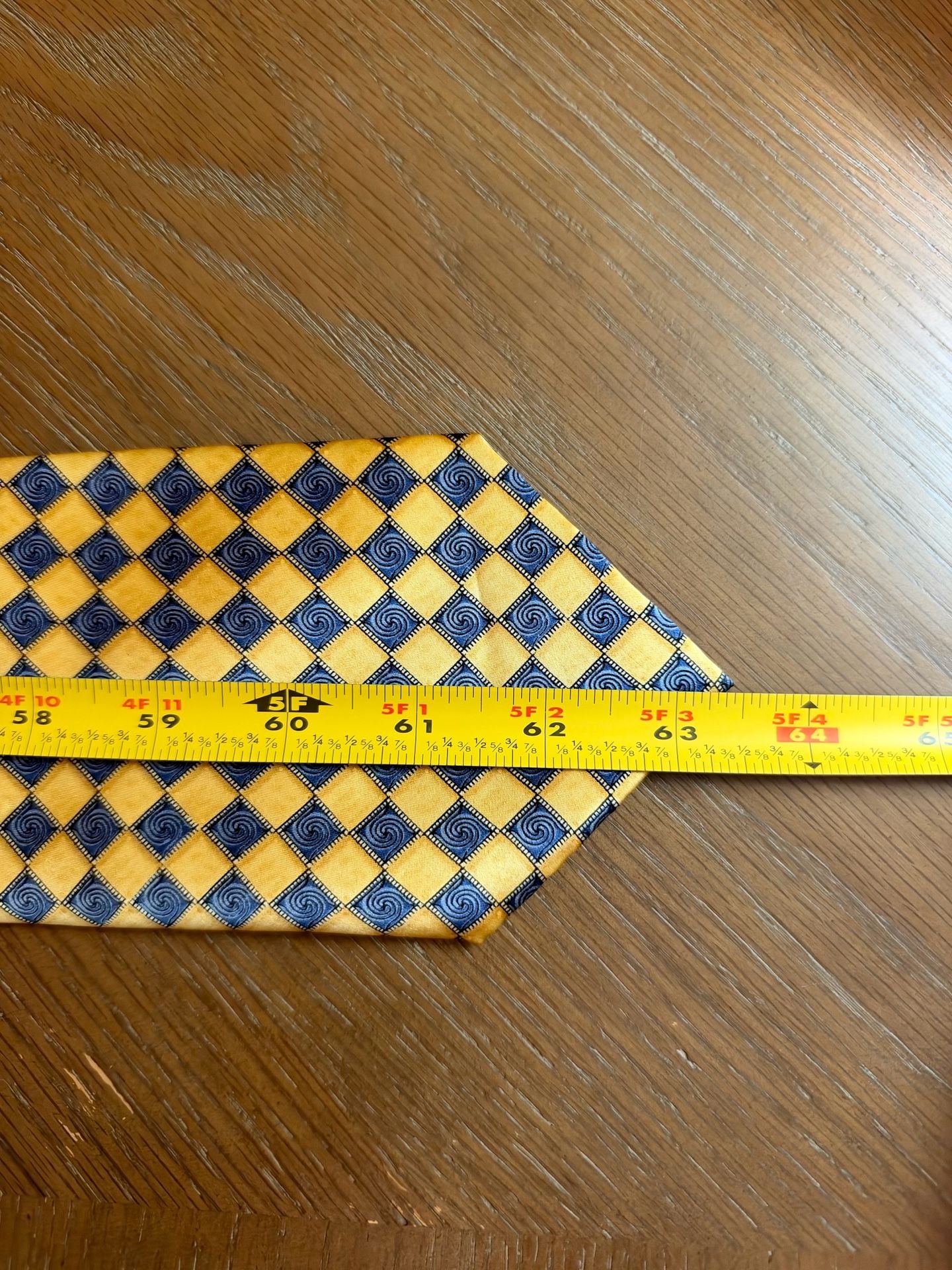 Vintage Salvatore Pellegrino Il Pittore Italiano 100% Silk Geometric Tie 4