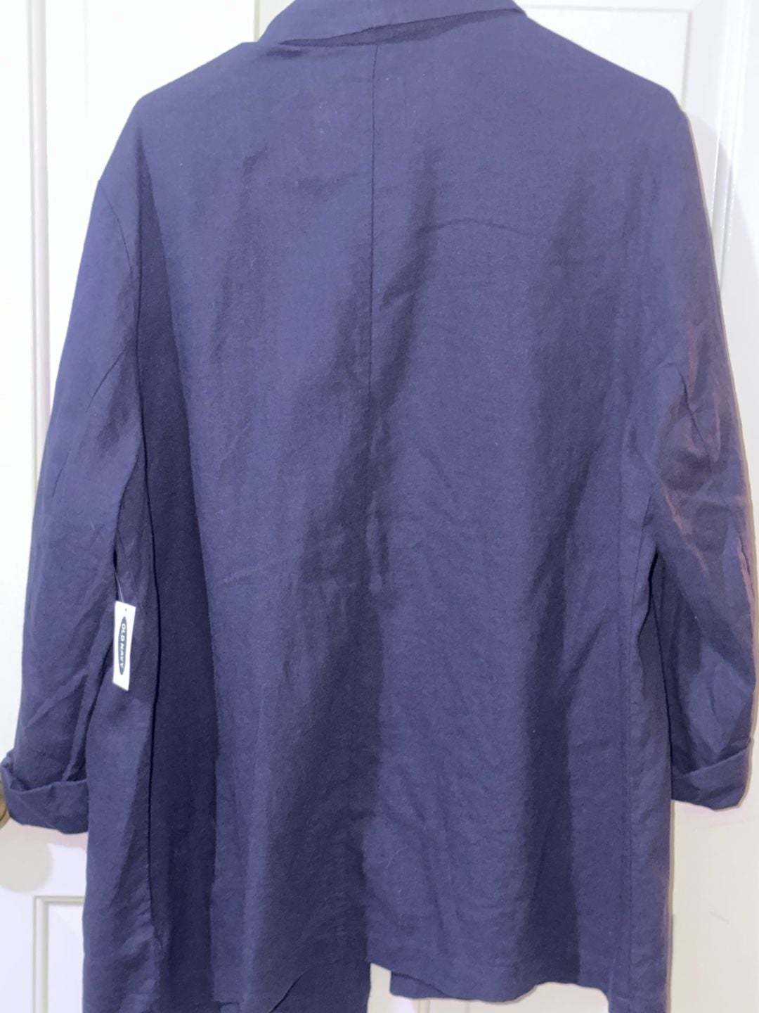 Old Navy Open-Front Blazer Size XL Blue 4