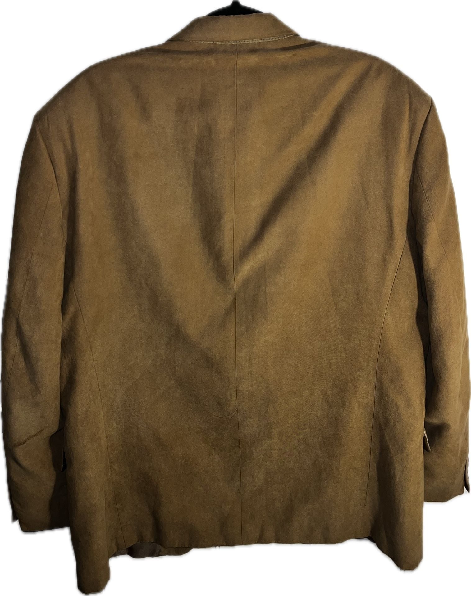 Jacket Blazer Brown Suede Outerwear 3