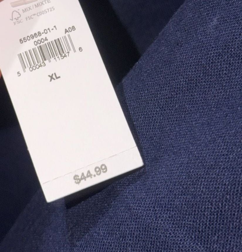 Old Navy Open-Front Blazer Size XL Blue 5