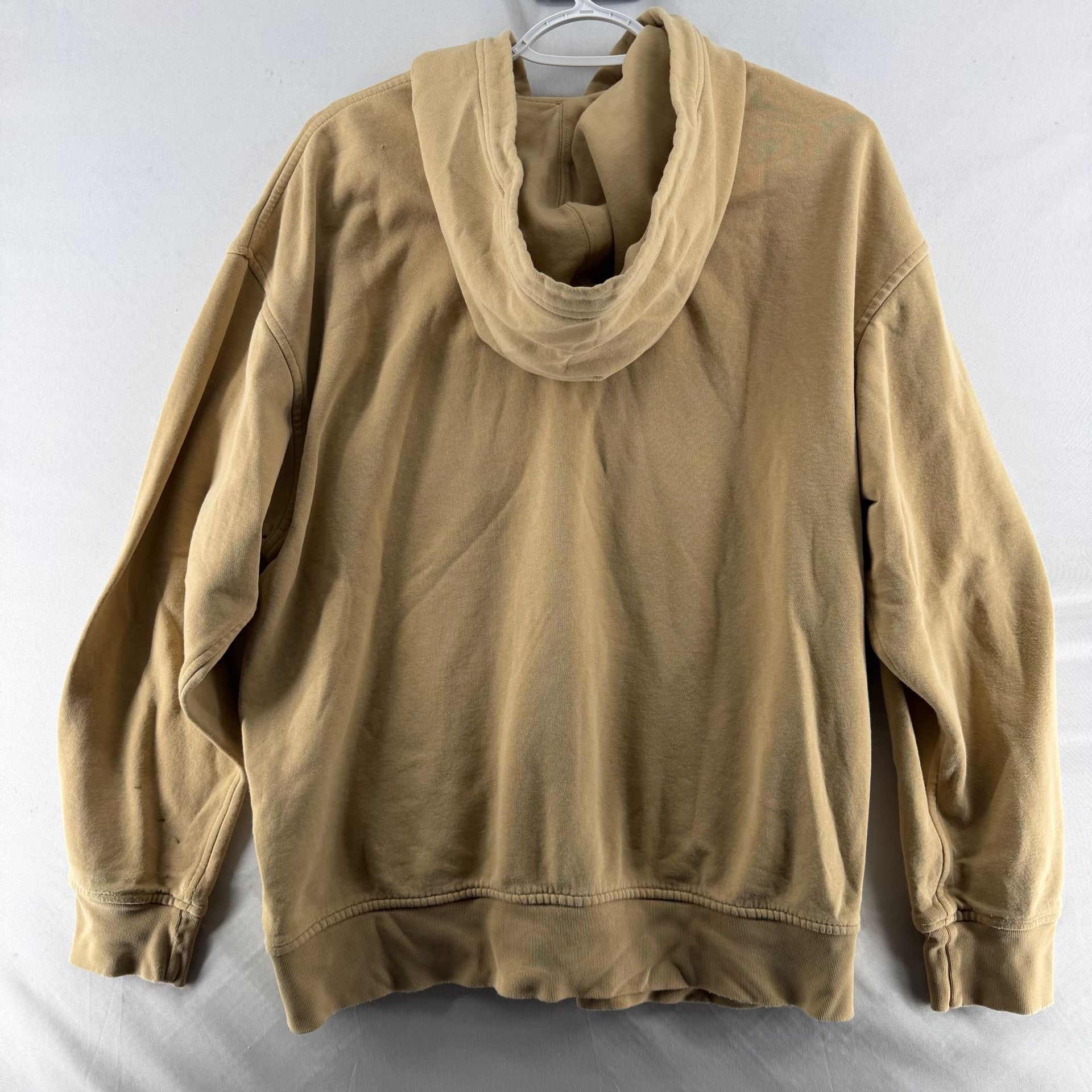 1651 Levi's Hoodie Size M Tan Since 1873 Logo Pullover Sweatshirt 3
