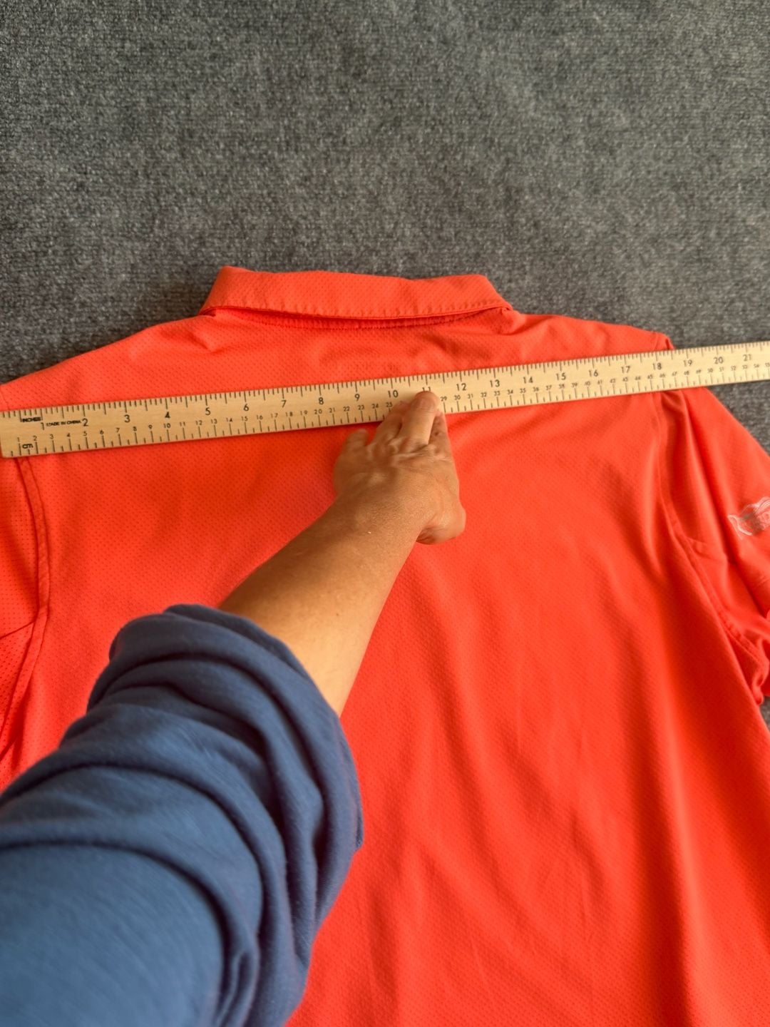 Nike Zonal Cooling Golf Polo Shirt Size L Orange 11