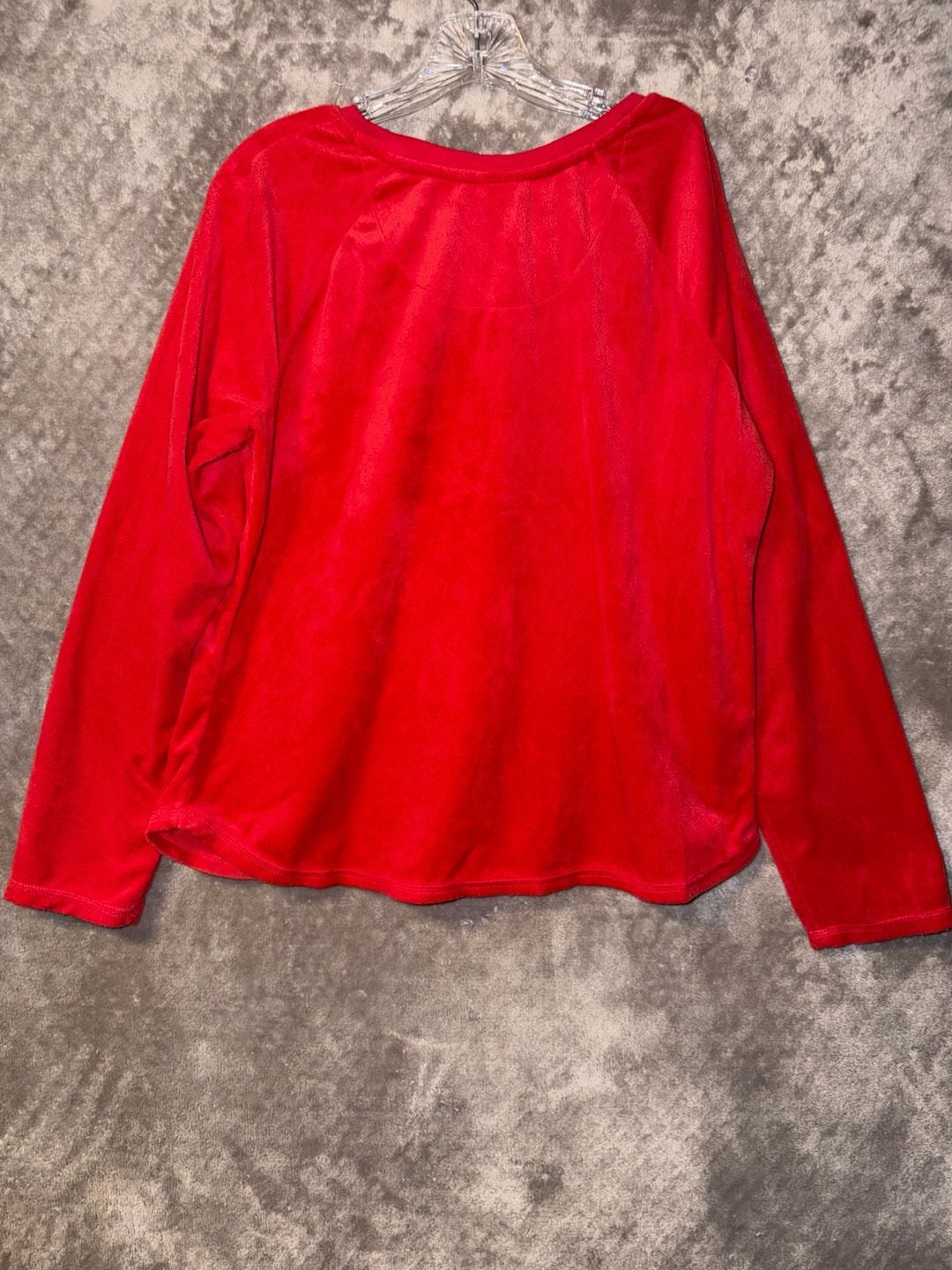 Disney Winnie The Pooh Sleepwear Top Size L(12-14) Red Oh Bother 5