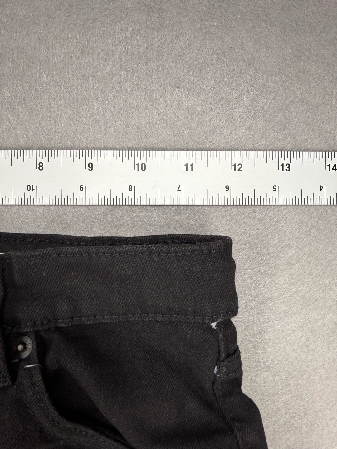 Kids Levi's 510 Skinny Jeans 10 Black Denim Pants 7