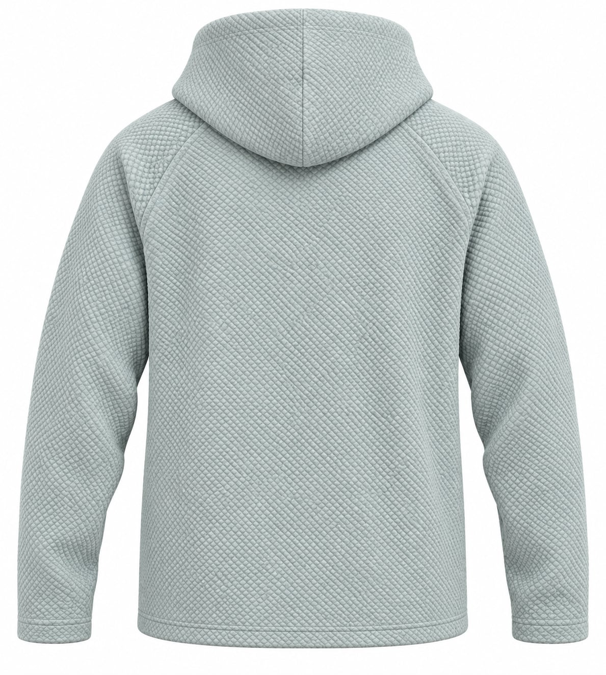 Old Navy Active Waffle Knit Hoodie Size XL Light Blue Pullover 3
