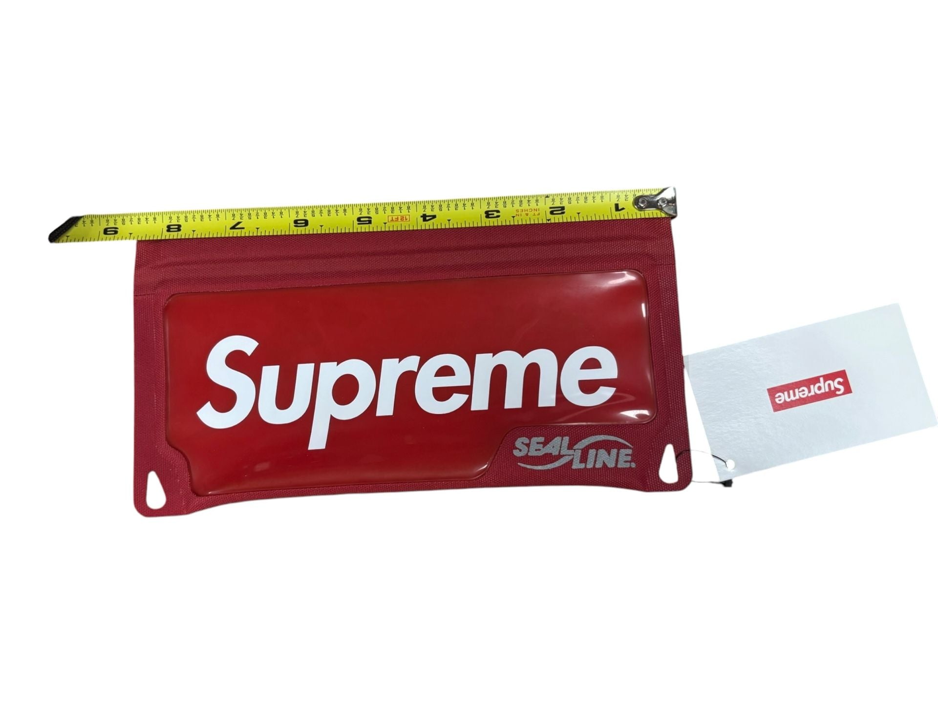 Supreme SealLine Waterproof See-Through Pouch Red 9